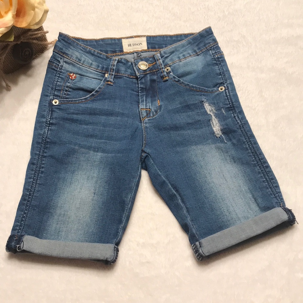 girls denim shorts
